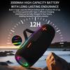 PRO9 BOOMBOX רמקול בלוטות' נייד אורות RGB צבעוניים עמיד למים סאבוופר אלחוטי סטריאו סראונד 360 TWS FM בוםבוקס