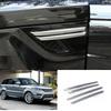 For Range Rover Sport 2014-2017 Matte Silver Side Fender Air Wing Vent Strip 4PC