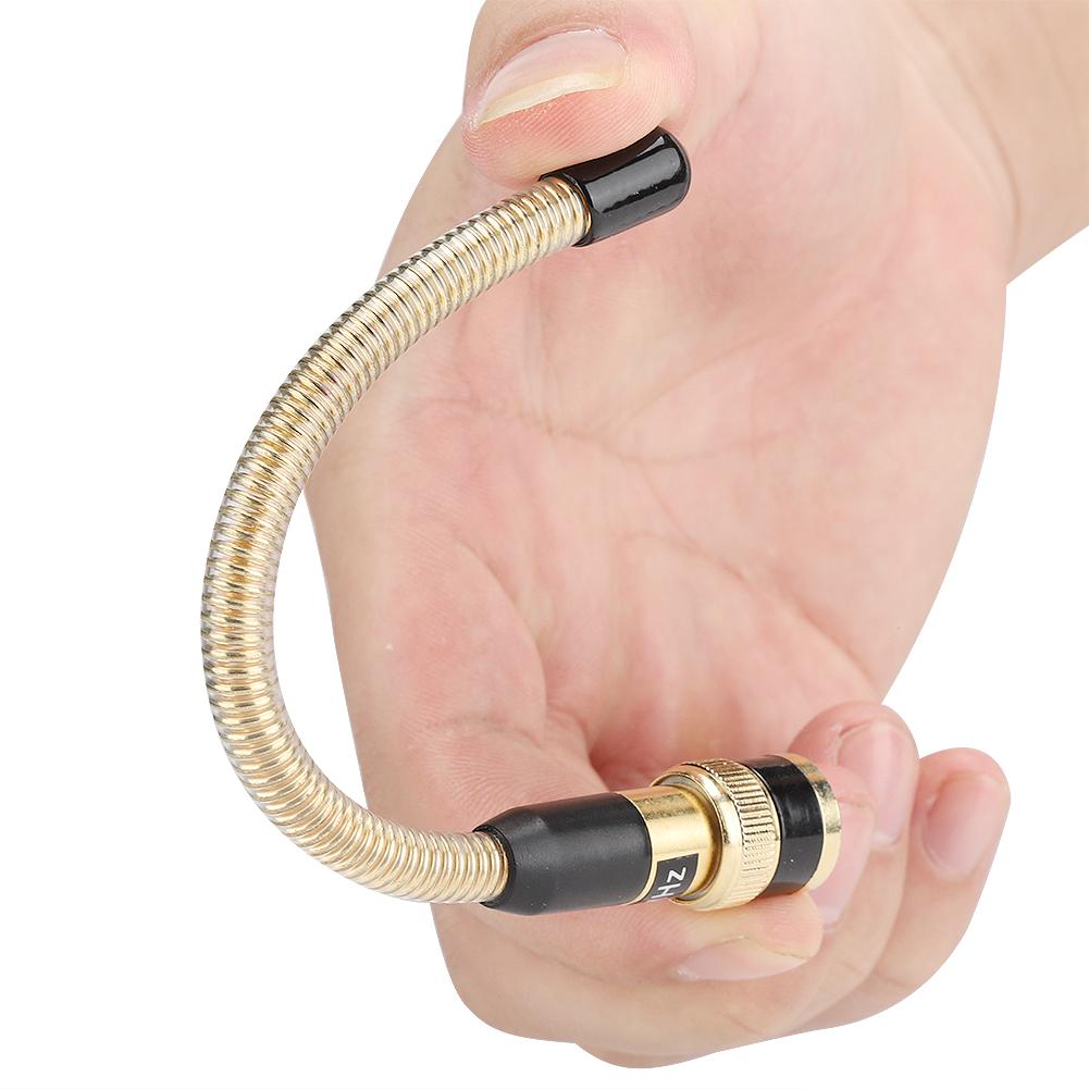 16cm Professional   Male BNC Flexible Spring   UHF for   IC V9   Ham Radio(Black )