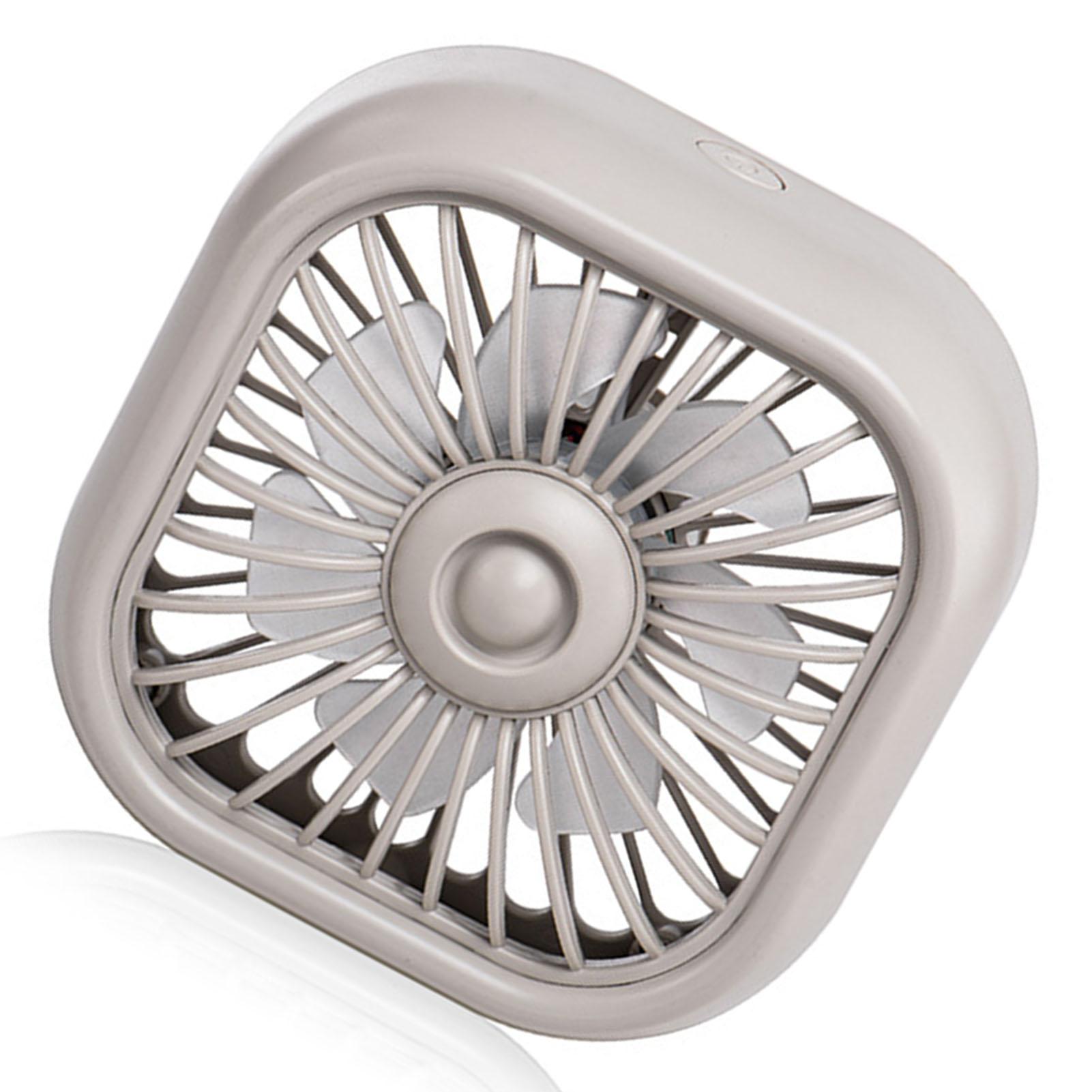 

Автомобильный вентилятор на вентиляционное отверстие, цветной свет, 3 скорости ветра, низкий уровень шума, USB-вентилятор охлаждения для транспортных средств, цвет хаки хаки