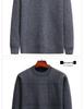 Woodpecker Dad Fleece-Lined Sweater: Warm, Thick Knit for Autumn/Winter – Ideal for Middle-Aged and Elderly, Perfect for Grandpa.