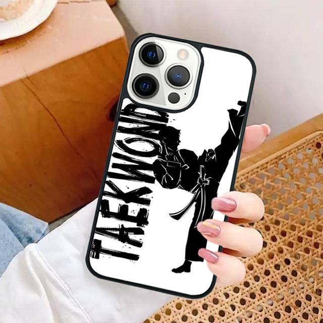 Kungfu Taekwondo Phone Case for iPhone 16 15 SE2020 6 7 8 Plus for Apple 13 11 12 14 Mini Pro Max Cover Coque Shell