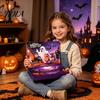 Halloween Countdown Box Adventskalender 2026, 24 Tage mit Figuren, Grusliges Feiertagsgeschenk für Kinder, Partydeko & Tägliche lustige Überraschung