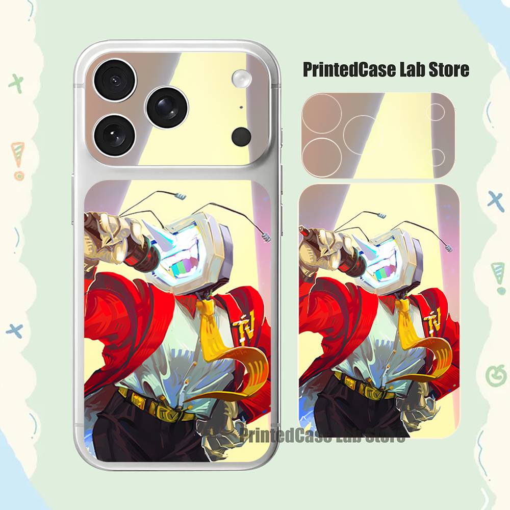 

D-Deltarune Tenna Full Screen Protective Film For iphone 17 Pro Max Lens Protector Back Films Phone iPhone17promax