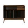 Móvel vinil vintage decoração madeira 100cm NEPAL