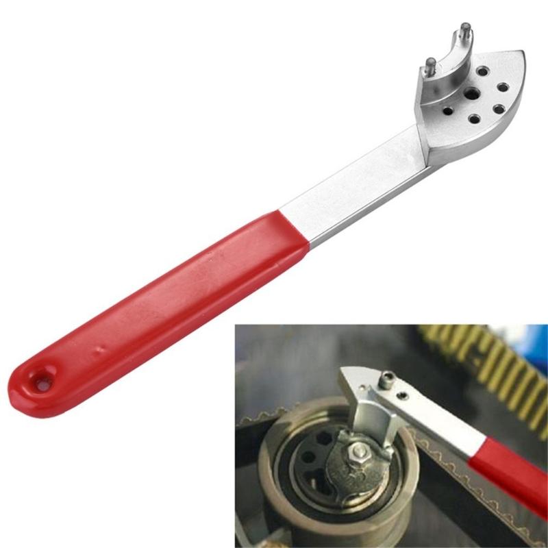 Professional Timing Belt Tension Regulator Ergonomic Pulley Wrench Spanner Adjustment Tool Manual Repair for Automotive