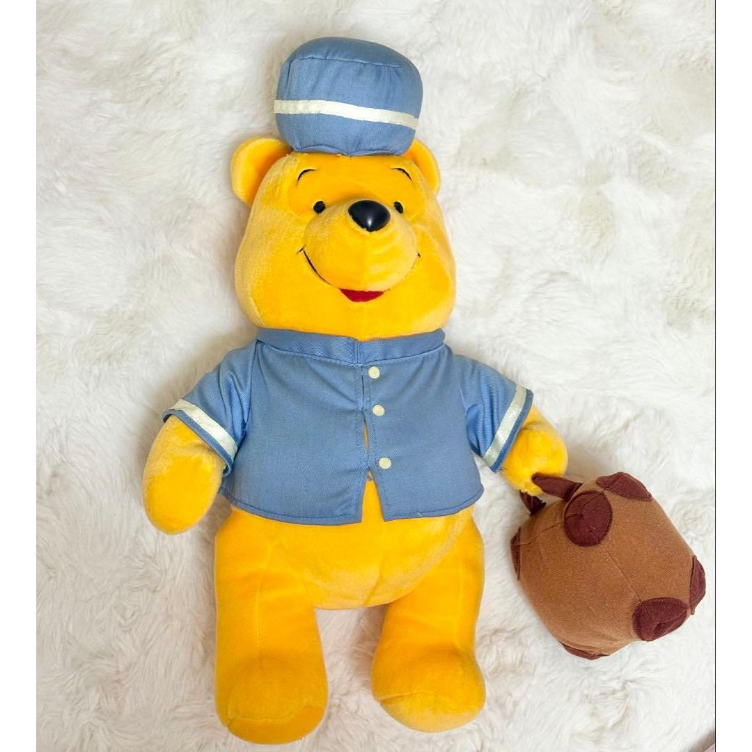 Disney Winnie the Pooh Plush Toy Bellboy Limited Edition