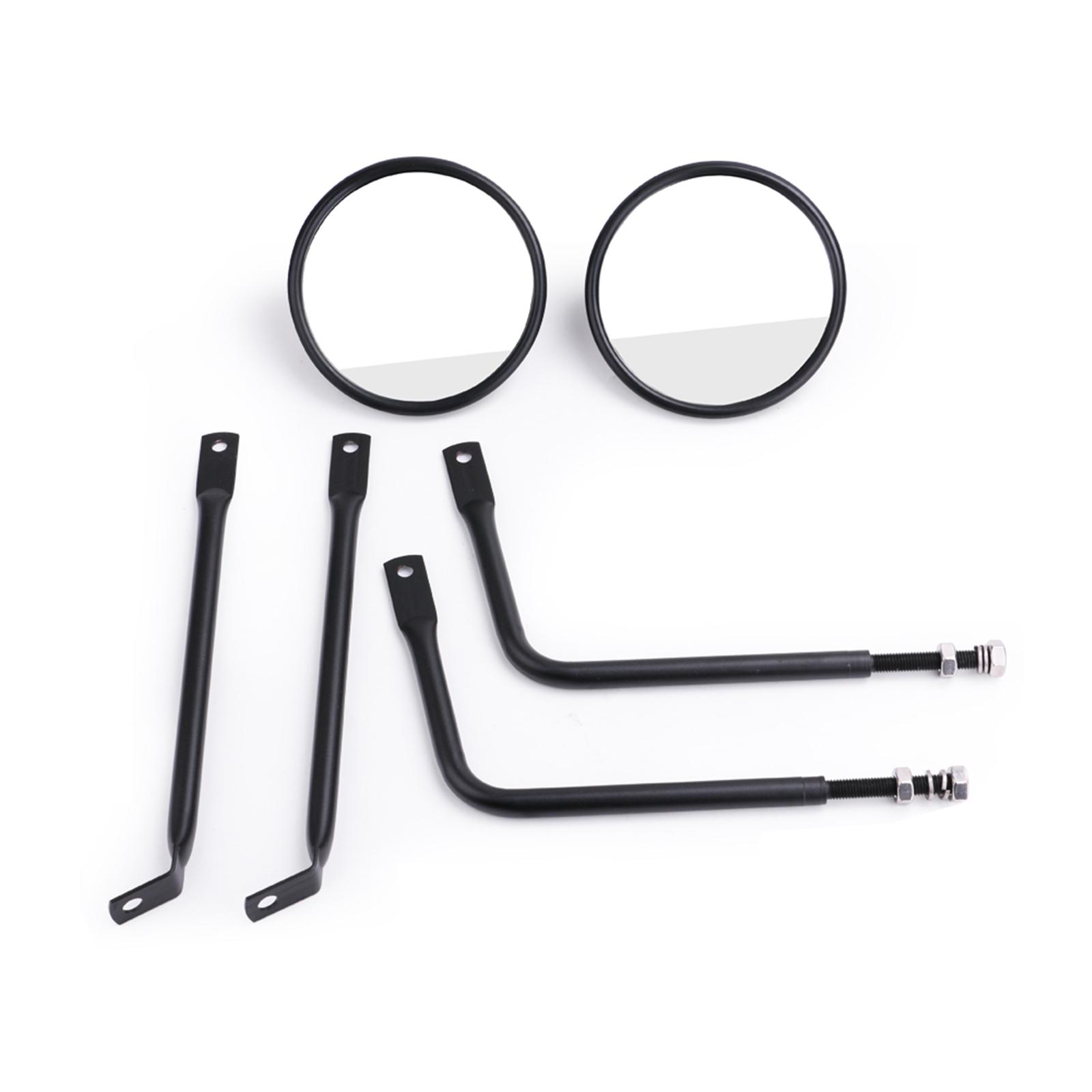 

1.75 Side Rear View Mirrors Universal Round Mirror Fits For Atv Utv