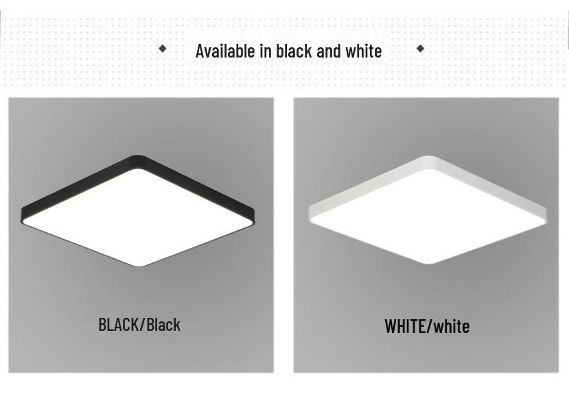 Ultra-Thin Modern LED Ceiling Light for Living Room, Bedroom, or Dining Room