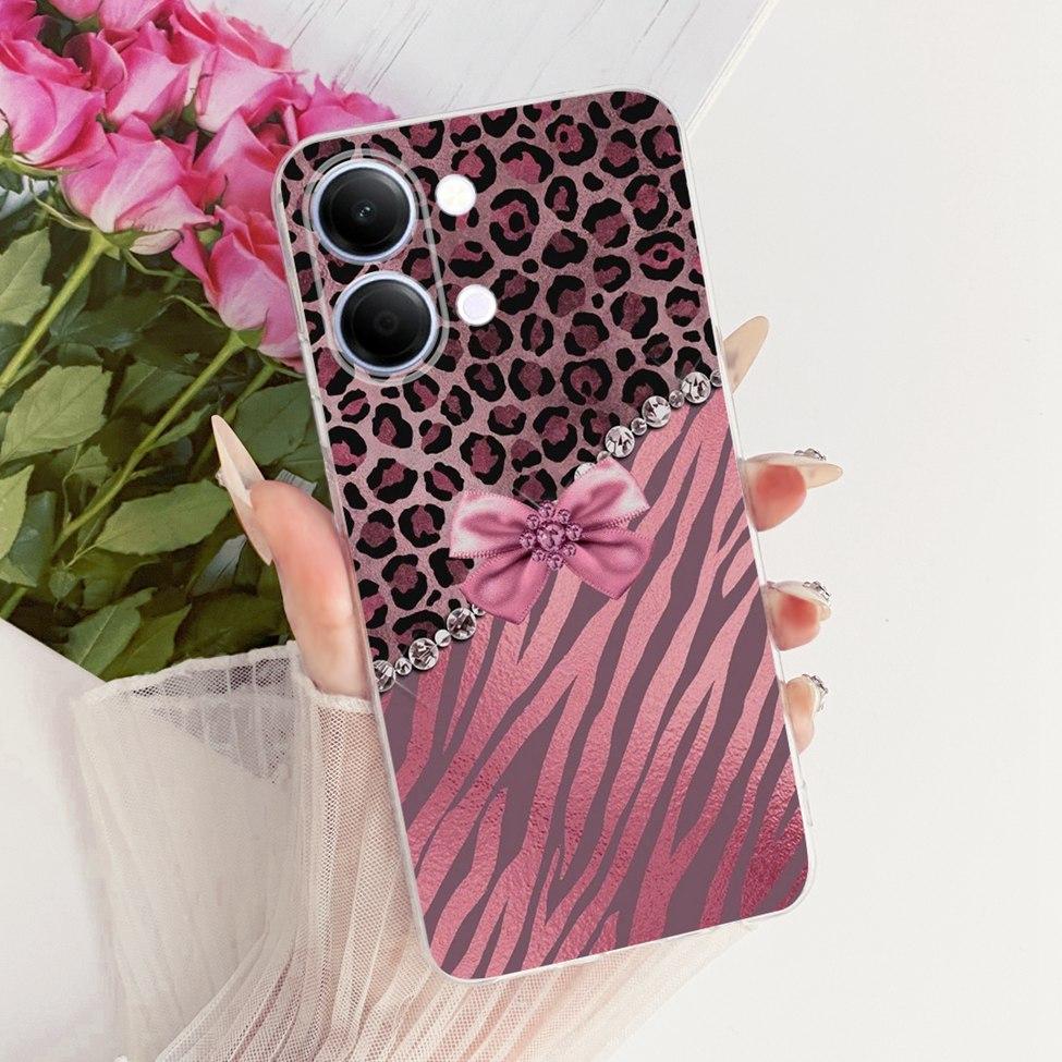 Transparent Casing For Vivo Y05 Cover Luxury Cute Cat Fashion Butterfly Cool Painted Funda For Y05 Vivo Phone Case