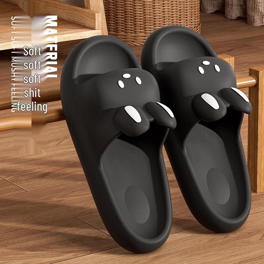 Women's and Men's Non-slip EVA Shower & Home Slippers - 2025 New Style with Unique Stepping On Poop Sensation.