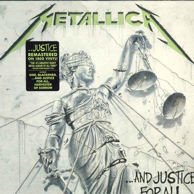 LP Record METALLICA  And Justice For All 180g BLCKND007R1 Blackened 2018 US Rock