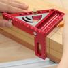 Woodworking Aluminum Alloy Angle Ruler Set Pin Type Measuring And Marking Device With Angle Positioning Mortise And Tenon Nails