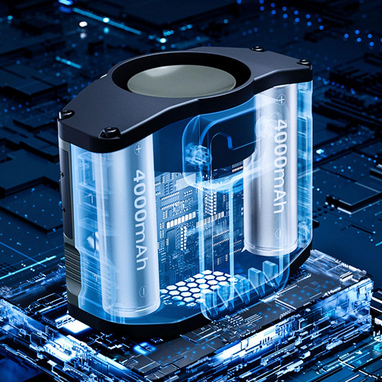 

Портативный поясной вентилятор, охлаждающие подарки, удобные универсальные мощные персональные циркуляторы воздуха зелёный