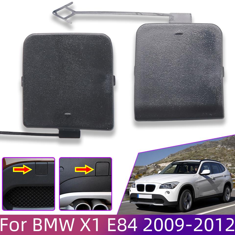 For BMW X1 E84 2009-2012 Auto Front Rear Bumper Towing Hook Cover Garnish Hauling Cap Housing Facelift Painted Trim Shell