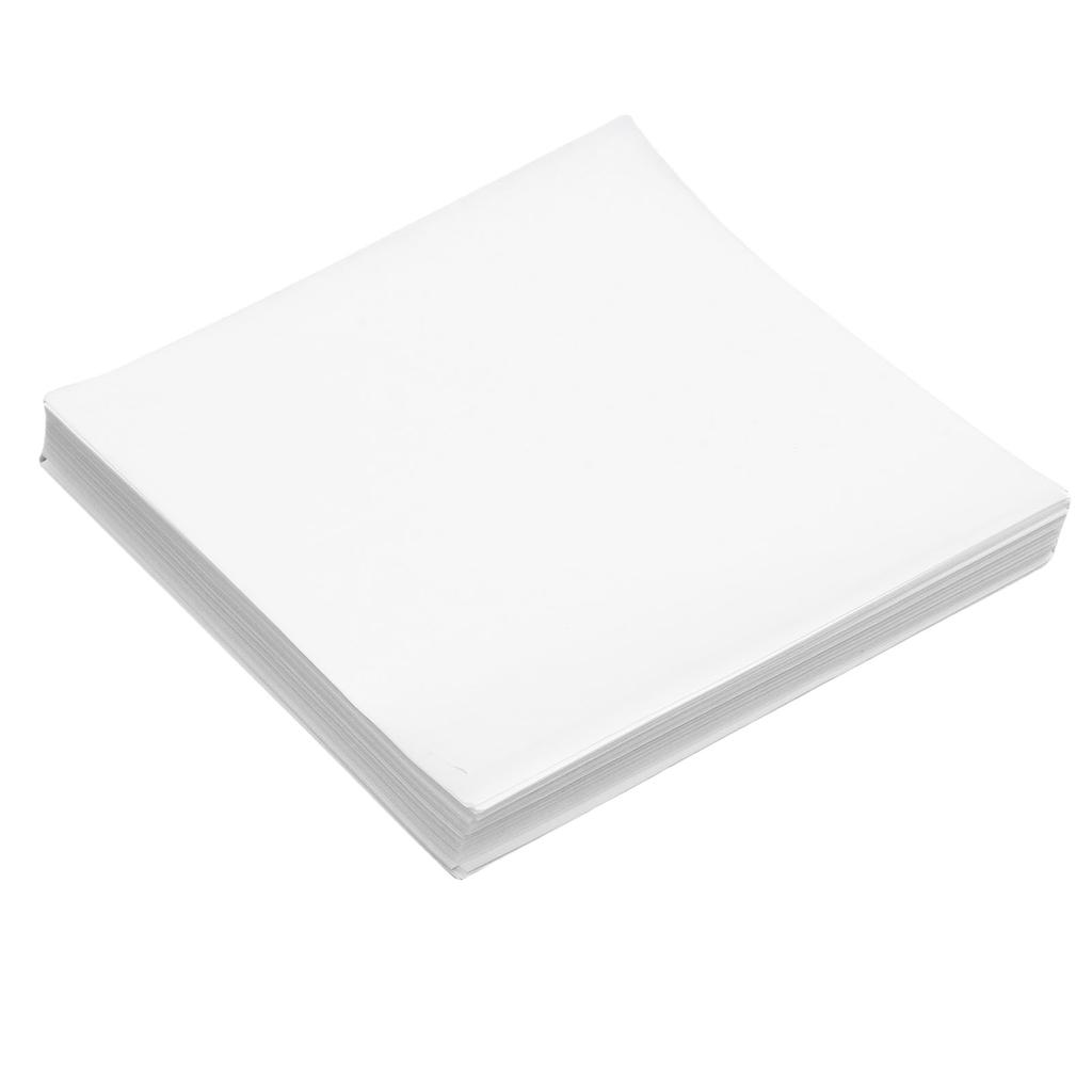 500 Adet Tartım Kağıdı 200x200mm Analitik Terazi Tartım Kağıdı Laboratuvar Okul Sınıfı İçin