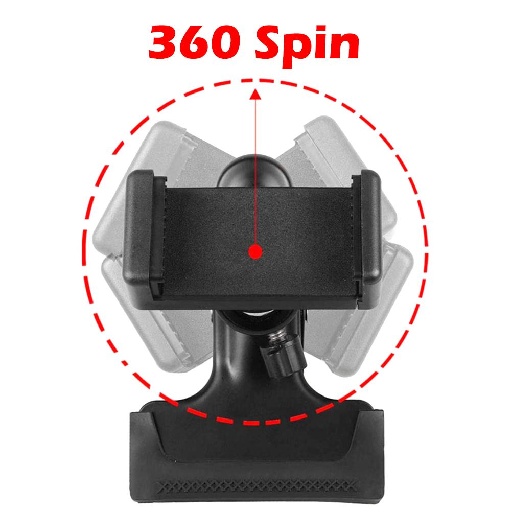 Guitar Headstock Mobile Phone Clamp Clip Mount Holder Stand Cell Phone Clip Clamp for Smartphones