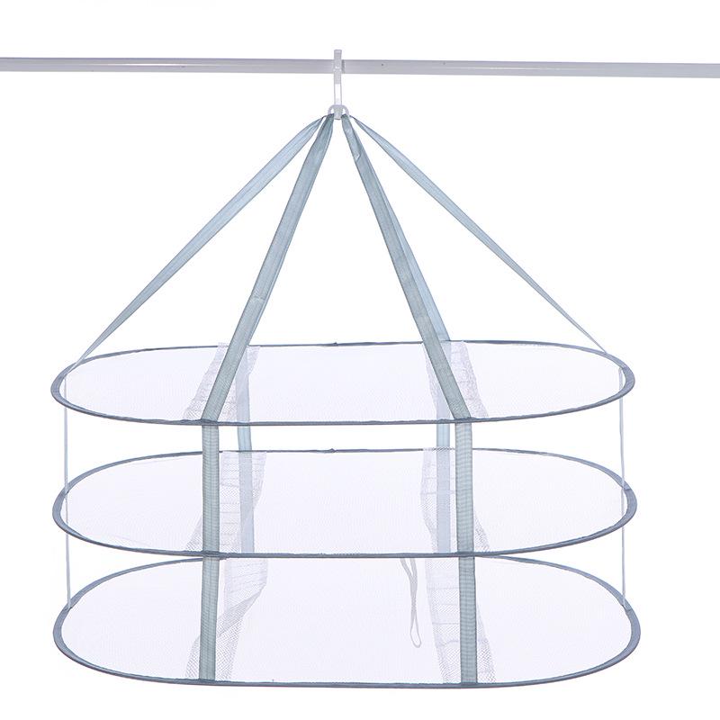 Doppelschicht-Wäschetrocknungsnetz: Große Größe für Pullover und Socken