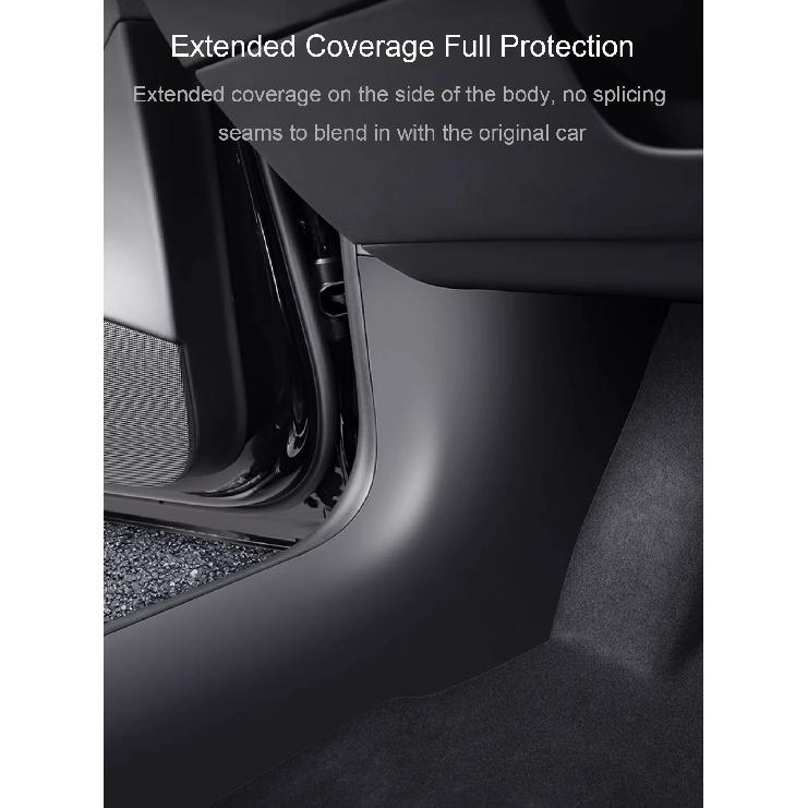 For Tesla Model 3 Highland 2024 Door Sill Strip Guard Car Front Rear Door Threshold Protector Waterproof And Anti-fouling Pads
