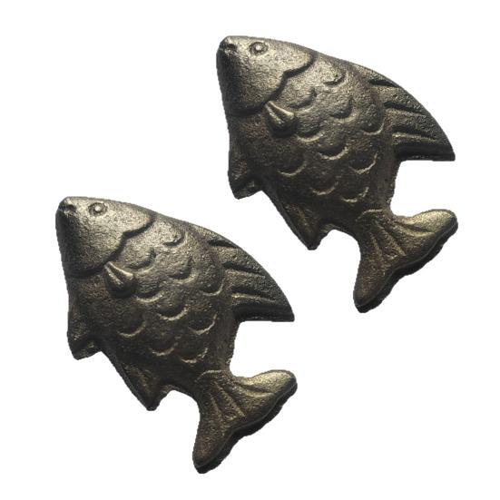1/2/3Pcs Cast Iron Fish Cooking Tool Add Natural Sources of Iron To Food Water Reduce Risk of Iron Deficiency Dietary Solution for Vegans Athletes