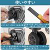 TUAHOUS Wheel Cover, 8 Caster Covers, Silent, Silicone, Cutable, Scratch-Resistant, Dirt and Rolling Prevention,