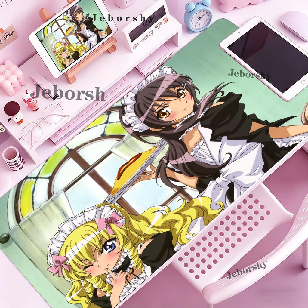 Romance Anime Maid Sama Large Gaming Mouse PadAntiSlipStitched EdgesSoft RubberGaming Deskpad For Office Desk Home Use