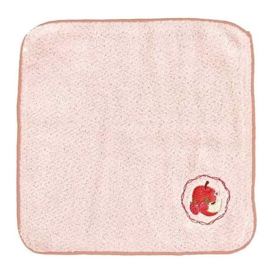 Pine Create Hare No Hi Letter Towel Handkerchief (Imabari Certified) Apples and Strawberries Size: Approx. W22 H22