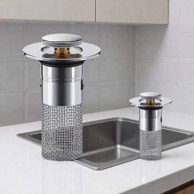 Pop-up Waschtischfilter: Geruchsdicht, Verstopfungsfrei, Universeller Abflussstopfen.