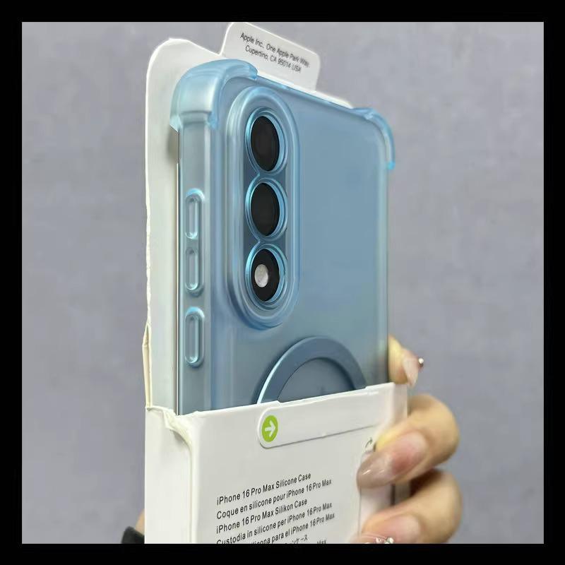 For Magsafe Silicone Shockproof Case For Oneplus Nord 5 CE5 Airbag Wireless Charging Soft Cover For Oneplus Ace 5 Ultra Racing