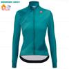 2025 Raudax Women Long Sleeve Jersey Pure Dye Coral Winter Cycling Clothing Outdoor Riding MTB Ropa Ciclismo Velveteen Bike Set