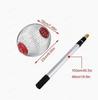 Garden Rolling Nut & Fruit Collector, Non-Telescoping Harvester Tool for Picking Walnuts & Chestnuts