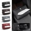 ALF1 1 Stück Auto Innenraum Taschentuchtasche Sitzlehne Taschentuch Aufbewahrungsbox Halter Zubehör Modell 3 Modell S X Modell Y Roadster SpaceX