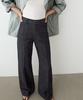 Masimodutti High-Rise Palazzo Denim Pants