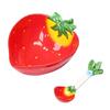 1 Set of Ceramic Ceramic Dessert Bowls with Cartoons and Bowls for Spoon and Spoon | Bowls