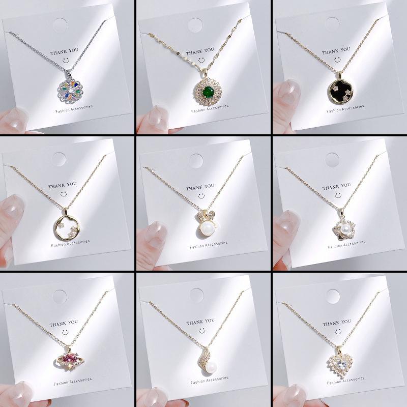 

Inspired Butterfly Titanium Steel Women s Necklace - Non-Fading, Versatile, Light Luxury Clavicle Choker