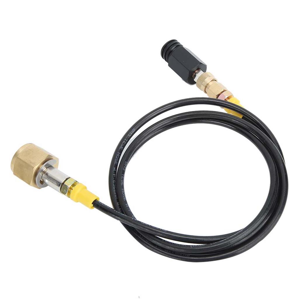 1.5m G1/2-14 CGA320 CO2 Tank Adapter Soda Hose Kit Accessories for SodaStream