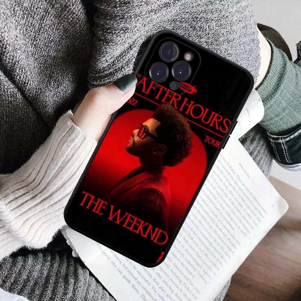 Singer The W-Weeknd Phone Case For IPhone 16 15 8 7 6 6S Plus X SE XR XS 14 11 12 13 Mini Pro Max Mobile Case