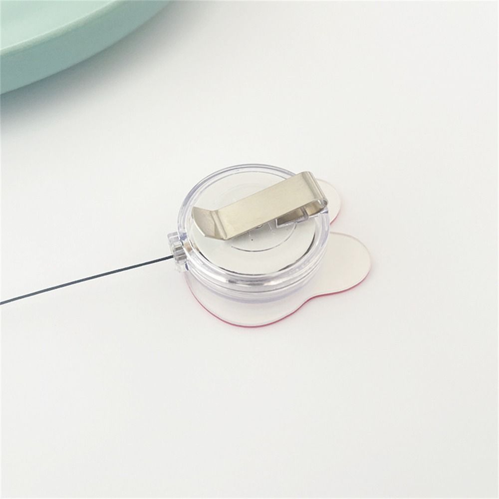 Work Card Clip Bear Rabbit ID Card Clips Name Card Holder Nurse Badge Holder Retractable Badge Reel