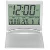 Electronic Compact Desk Alarm Clock Foldable Calendar Temperature Timer Clock for Travel