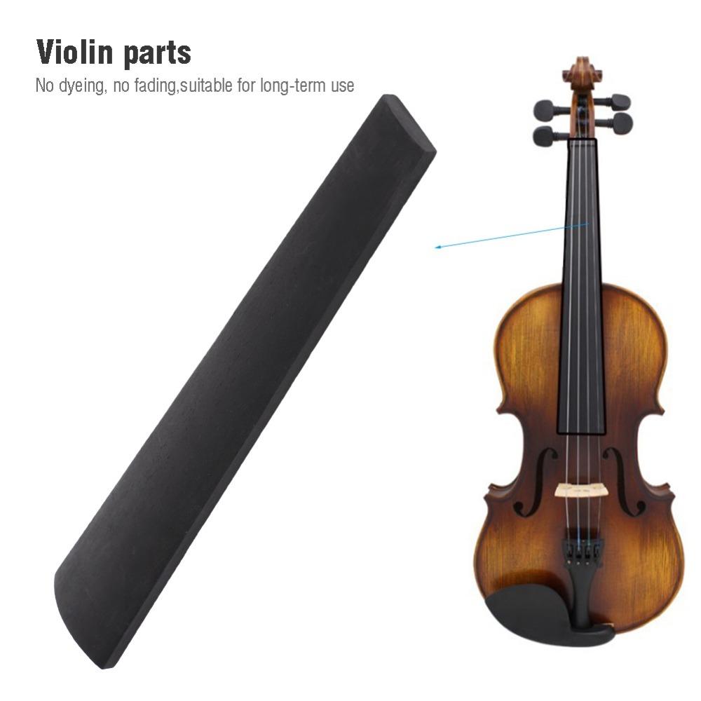 1/2 1/8 Violine Ersatzteil Schwarz Violine Zubehör Professionelles Cello Griffbrett Violine