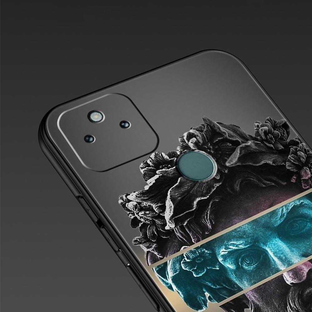 Fashion Ancient Greek Statues Phone Case Cover for Google Pixel 10 9 8 7 6 9A 8A 7A 6A Pro Shockproof Soft TPU 10 Pro XL Shell