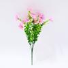 Artificial Flowers for Outdoors UV Resistant Mixed Bundles Fake Wildflower Bouquet Realistic Spring Planter Filler for Hanging Baskets Porch Patio