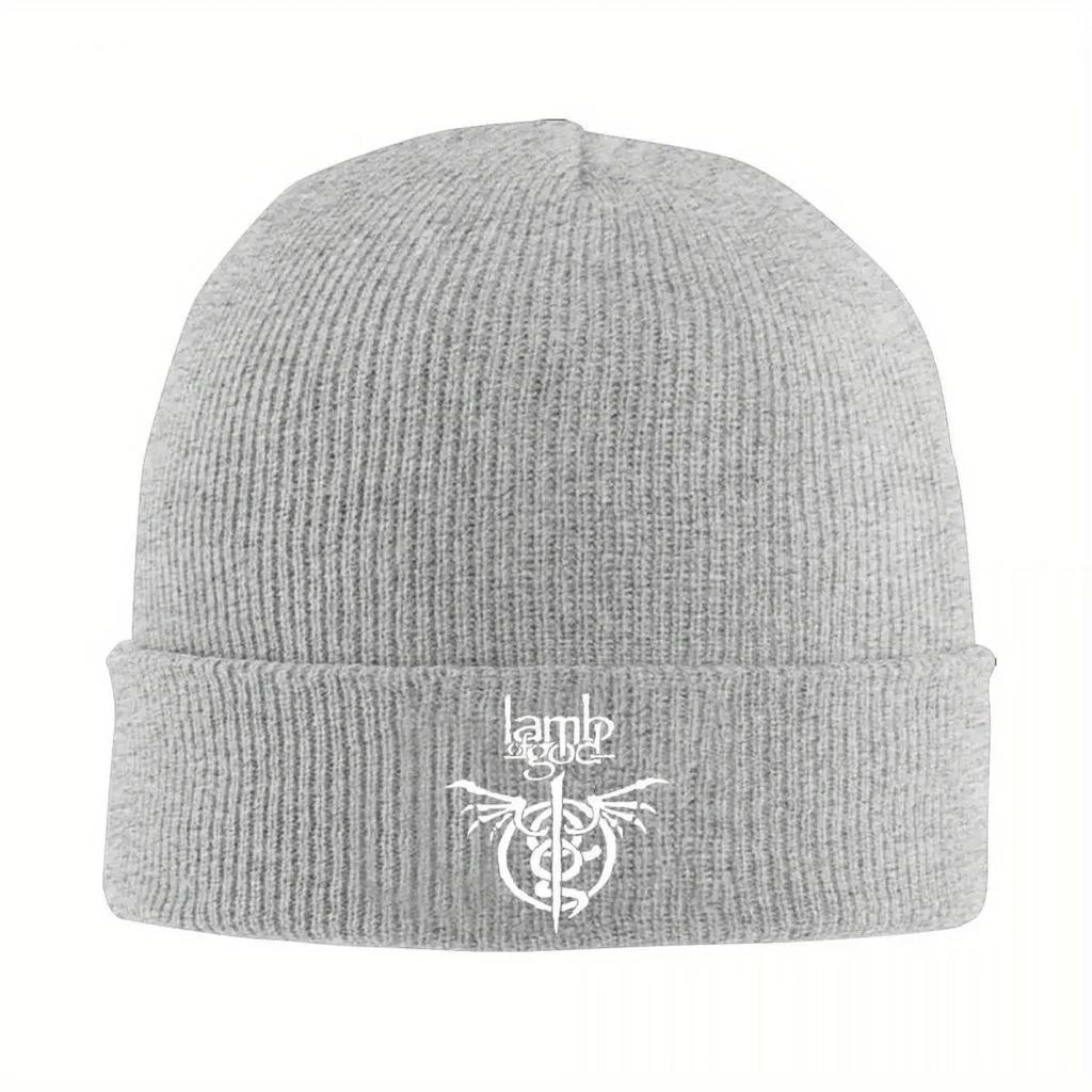 Lamb Of God Bonnet Hats rock Beanie Hats Design Knitted Hat Autumn Winter Funny Unisex Adult Kpop Head Wrap Cap