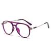 High Definition Anti Blue Presbyopic Glasses Men Womens New Trend Reading Glasses Oversized Frame Double Beam Frame Far Sight