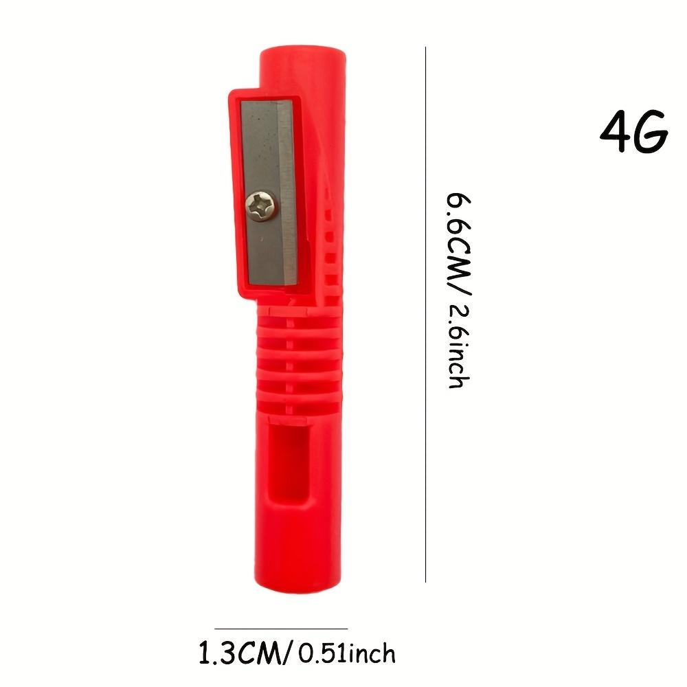 4pcs Multi-Functional Pencil Sharpener Set, Durable Plastic, Manual Operation, No Battery Required, Ideal for Students and Office Stationery