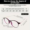 5 Pairs of Popular Women's Anti Blue Light Computer Reading Glasses Women's Reading Glasses with Presbyopia