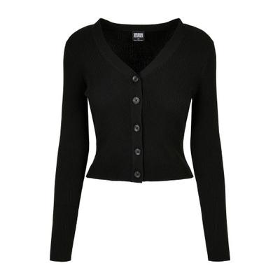 Urban Classics Womens/Ladies Short Knitted Ribbed Cardigan