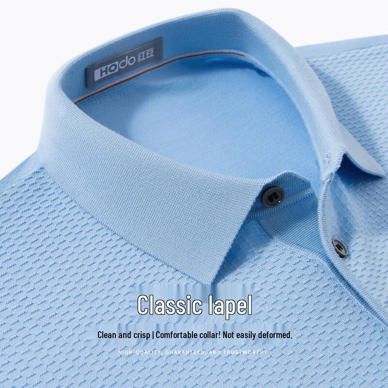 Hodo Men's 100% Tencel Breathable Polo Shirt