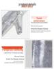 High-Temp Fireproof Aluminum Foil Heat-Resistant Gloves