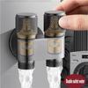 Faucet Toilet Faucet Rain Stainless Steel Button Bidet Set Handheld Sprayer Shower Self-Cleaning(Black Package B) Faucet